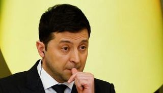 الرئيس الأوكراني فولوديمير زيلينسكي