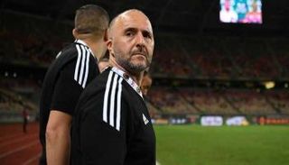جمال بلماضي مدرب منتخب الجزائر