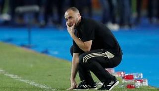 جمال بلماضي مدرب منتخب الجزائر