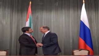 الشيخ عبدالله بن زايد آل نهيان وسيرجي لافروف - أرشيفية