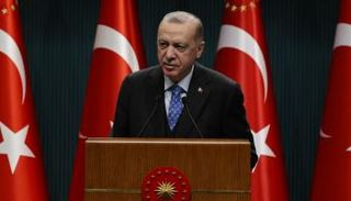 أردوغان خلال المؤتمر الصحفي