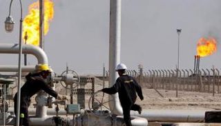 احد الحقول النفطية في العراق