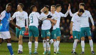 مانشستر سيتي ضد بيتربورو يونايتد