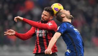 ميلان ضد إنتر ميلان في كأس إيطاليا