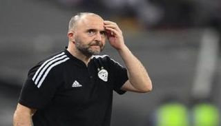 جمال بلماضي مدرب منتخب الجزائر