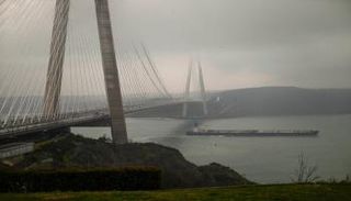 ناقلة نفط روسية بعد مغادرة ميناء نوفوروسيسك 