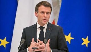 الرئيس الفرنسي إيمانويل ماكرون- أ.ف.ب