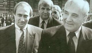 بوتين وجورباتشوف