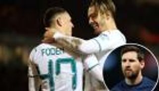 فيديو.. ميسي يصنع هدفاً في فوز مانشستر سيتي بكأس إنجلترا