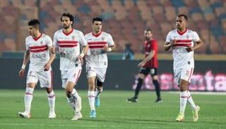 من مباراة الزمالك ضد فيوتشر