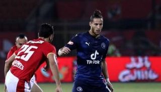 رمضان صبحي لاعب بيراميدز الحالي والأهلي السابق