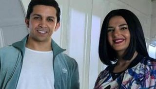 دنيا سمير غانم مع المنتج هشام جمال