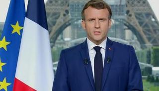 الرئيس الفرنسي إيمانويل ماكرون