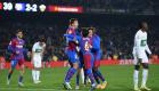 موعد مباراة إلتشي وبرشلونة في الدوري الإسباني والقنوات الناقلة