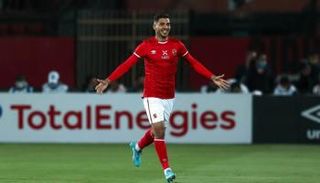 محمد شريف يحتفل بهدفيه