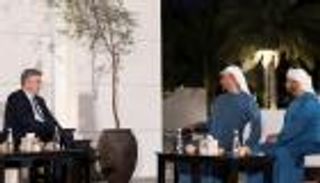 محمد بن زايد يبحث مع رئيس وزراء كرواتيا علاقات التعاون