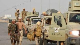 دوريات عسكرية لألوية اليمن السعيد- أرشيفية