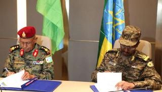 رئيس الأركان الإثيوبي ونظيره الجيبوتي