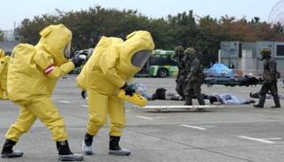 تدريب أمريكي على مواجهة القنابل القذرة