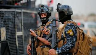 قوة من الشرطة الاتحادية خلال مهمة أمنية