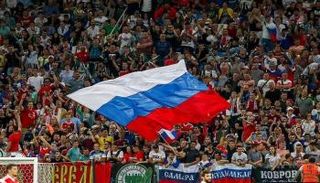 من مباراة لمنتخب روسيا