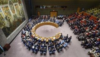 جلسة سابقة لمجلس الأمن الدولي