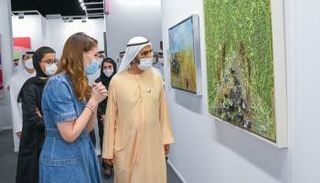 الشيخ محمد بن راشد آل مكتوم يزور معرض