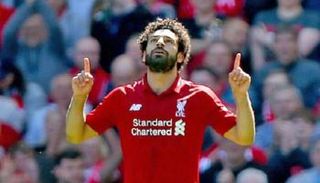 محمد صلاح نجم ليفربول ضد برايتون