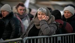 لاجئون أوكرانيون يهربون من الحرب- روتيزر