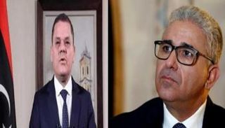 فتحي باشاغا وعبد الحميد الدبيبة