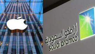 صراع بين أرامكو وأبل للحصول على لقب الشركة الأكثر قيمة سوقية بالعالم