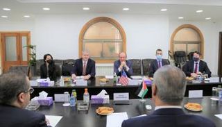 الوفد الأمريكي برئاسة هادي عمرو في رام الله