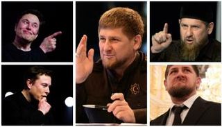 رئيس الشيشان وإيلون ماسك