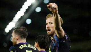 هاري كين في مباراة توتنهام ضد برايتون