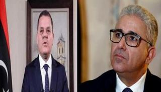 فتحي باشاغا وعبد الحميد الدبيبة