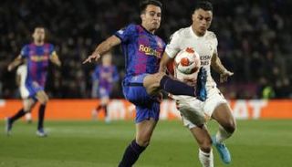 مصطفى محمد أمام برشلونة