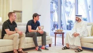 إكسبو دبي.. حمدان بن محمد يلتقي الرئيس التنفيذي لشركة "ووب"
