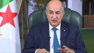 الرئيس الجزائري عبد المجيد تبون 