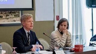 المبعوث الأممي لليمن هانس غروندبرغ خلال مشاورات الأردن