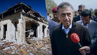 رجل الأعمال الكردي ومنزله المدمر بصواريخ إيرانية