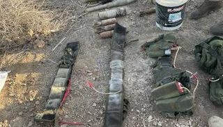 أحزمة ناسفة ضبطتها القوات الأمنية -أرشيفية