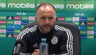 جمال بلماضي مدرب منتخب الجزائر