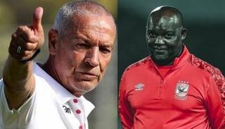 بيتسو موسيماني مدرب الأهلي وفيريرا مدرب الزمالك