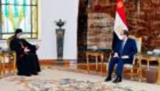 السيسي يستقبل الراعي.. دعم مصري لاستقرار لبنان