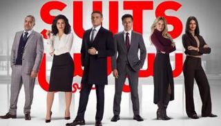 الملصق الدعائي suits بالعربي