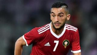 حكيم زياش نجم منتخب المغرب