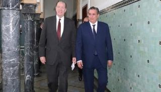 عزيز أخنوش رئيس الحكومة المغربية ورئيس مجموعة البنك الدولي، ديفيد مالباس