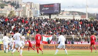 مباراة لبنان وسوريا في تصفيات كأس العالم 2022