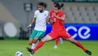 من مواجهة منتخب السعودية أمام الصين في تصفيات كأس العالم 2022