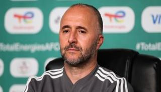 جمال بلماضي مدرب منتخب الجزائر 